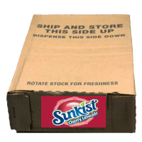 SUNKIST CHERRY LIMEADE 2.5 GALLON FOUNTAIN SYRUP 