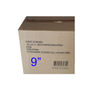 9" FOOD CONNECTION STRAWS